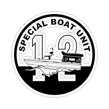 SBU 12 v3 Sticker (Black)
